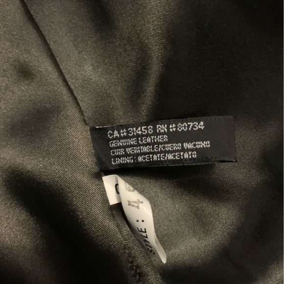 BCBGMaxAzria Brown Leather Jacket - Picture 5 of 5